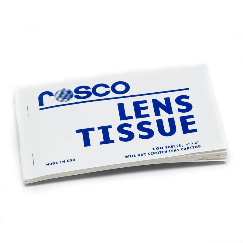 Салфетка для чистки линз Rosco Lens Tissue, 100 шт в магазине RentaPhoto.Store