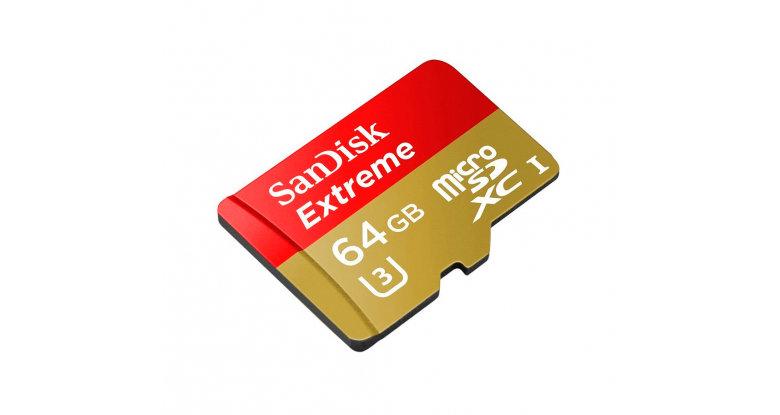 Карта памяти Sandisk Extreme microSDXC Pro Deluxe 170 mb/s A2 C10 V30 UHS-I U3  64Gb в магазине RentaPhoto.Store
