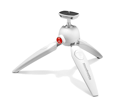 Компактный штатив с головкой Manfrotto MTPIXIEVO-WH Pixi Evo в магазине RentaPhoto.Store
