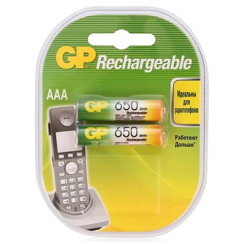 Аккумулятор GP 65AAAHC-2DECRC2 BL2 в магазине RentaPhoto.Store